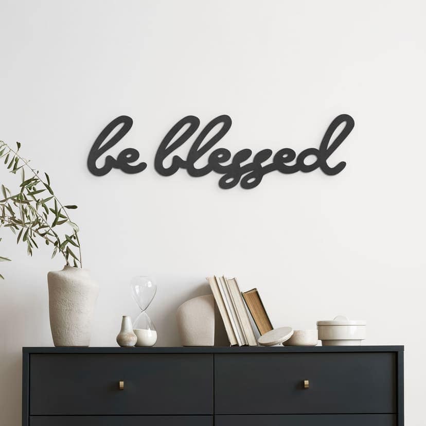 Decorazione murale - Be blessed - MDF