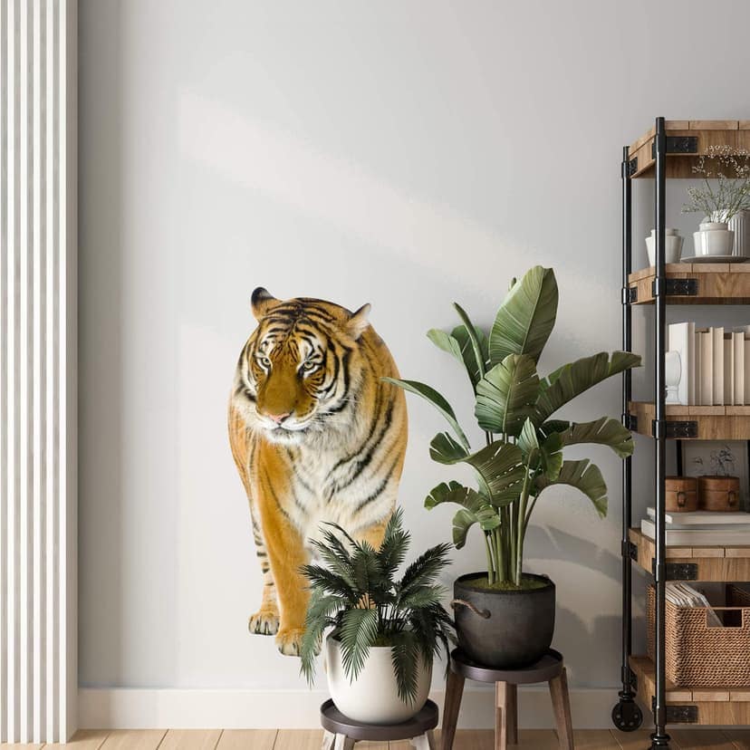 Adesivo murale - Tigre realistica
