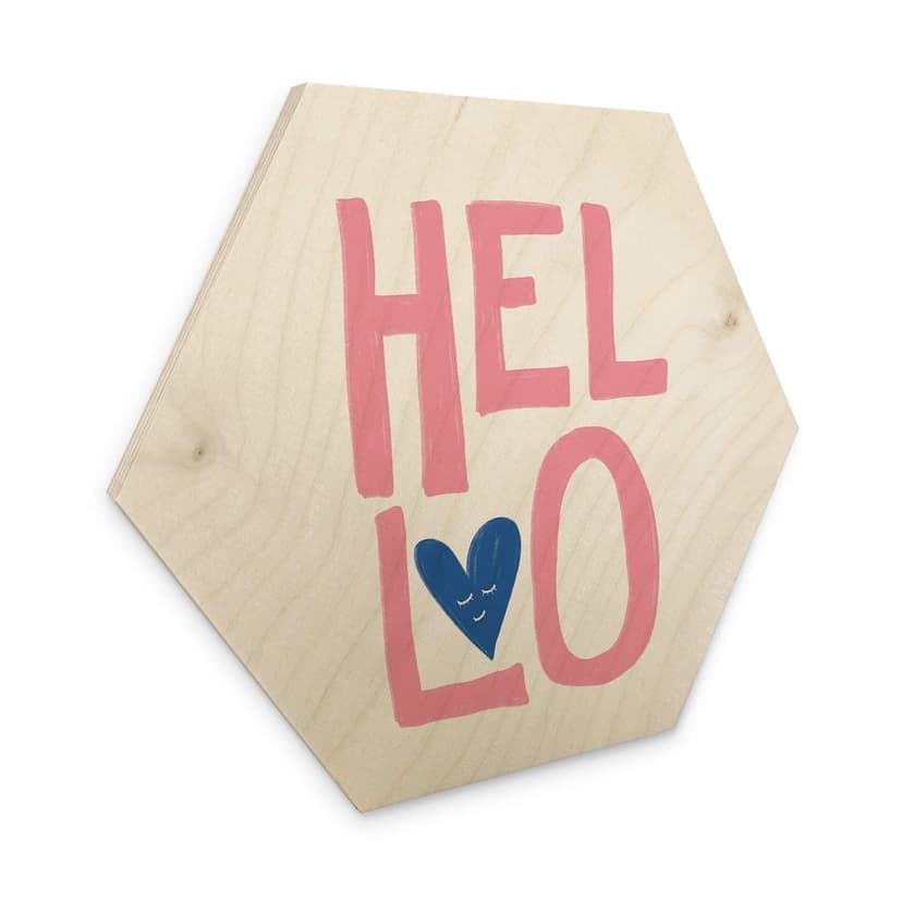 Esagono in legno Fritsch - Hello
