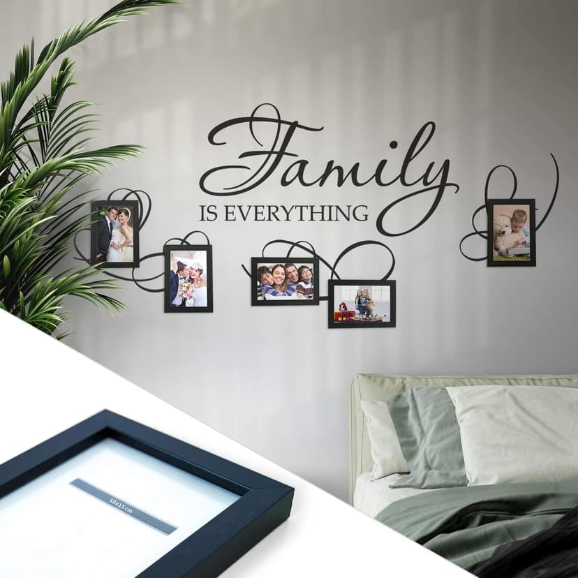 Family is everything con 5 cornici.
