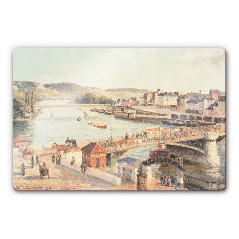 Pissarro - Un pomeriggio soleggiato a Rouen