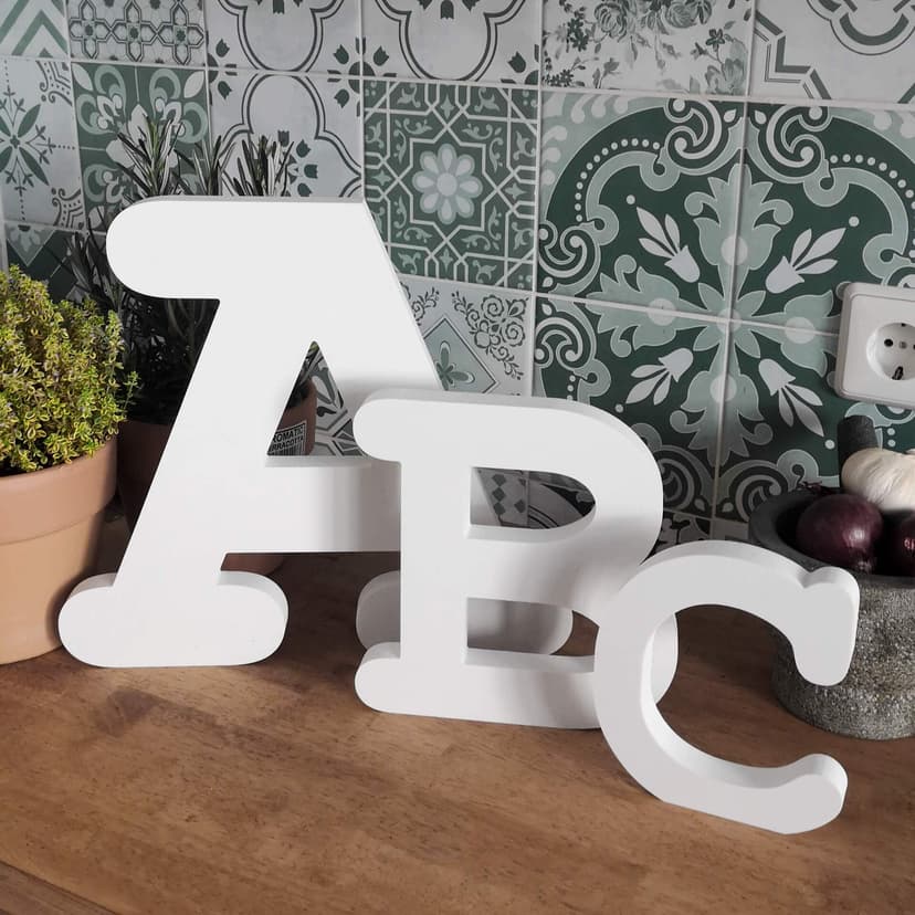 Lettere decorative - Courier