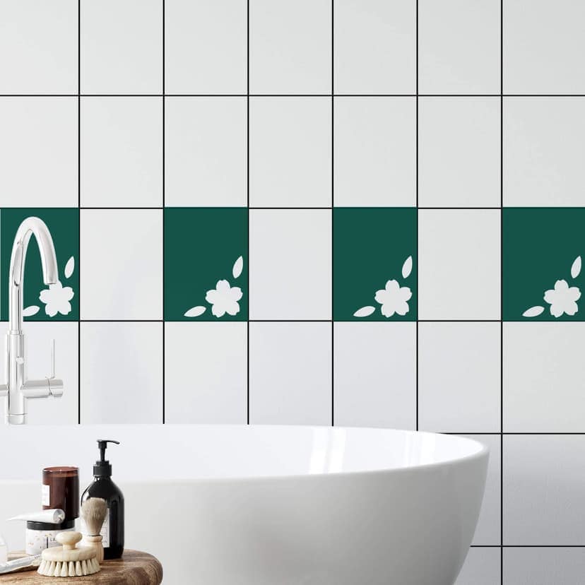 Adesivo murale - Decorazione per piastrelle - ornamento