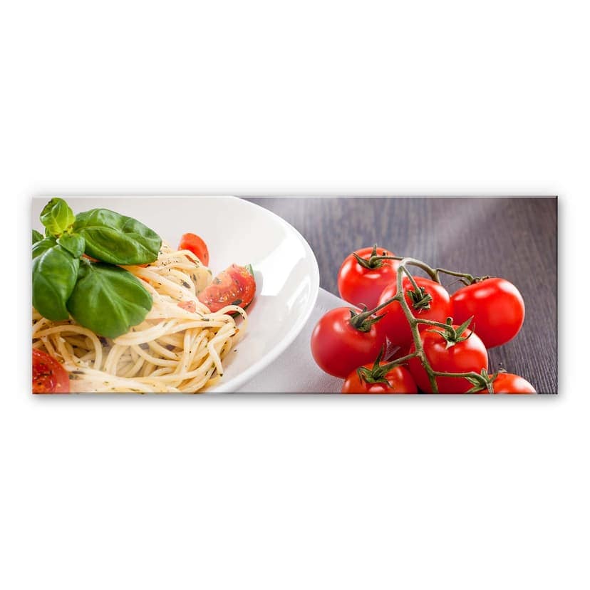 Stampa su vetro acrilico Pasta Italiana - Panorama