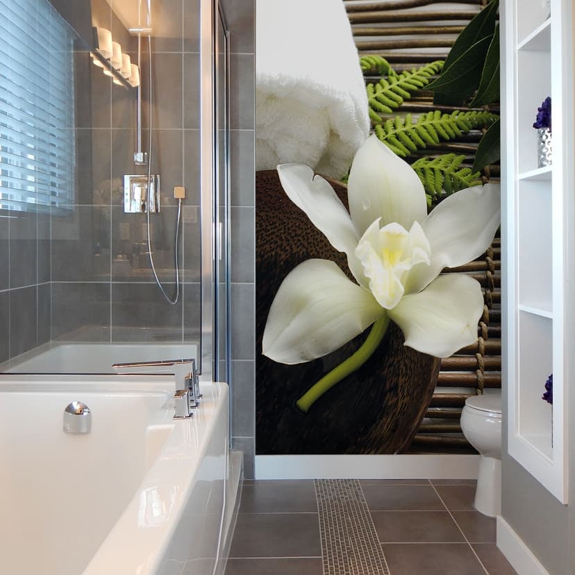 Fotomurale Orchidea rilassante