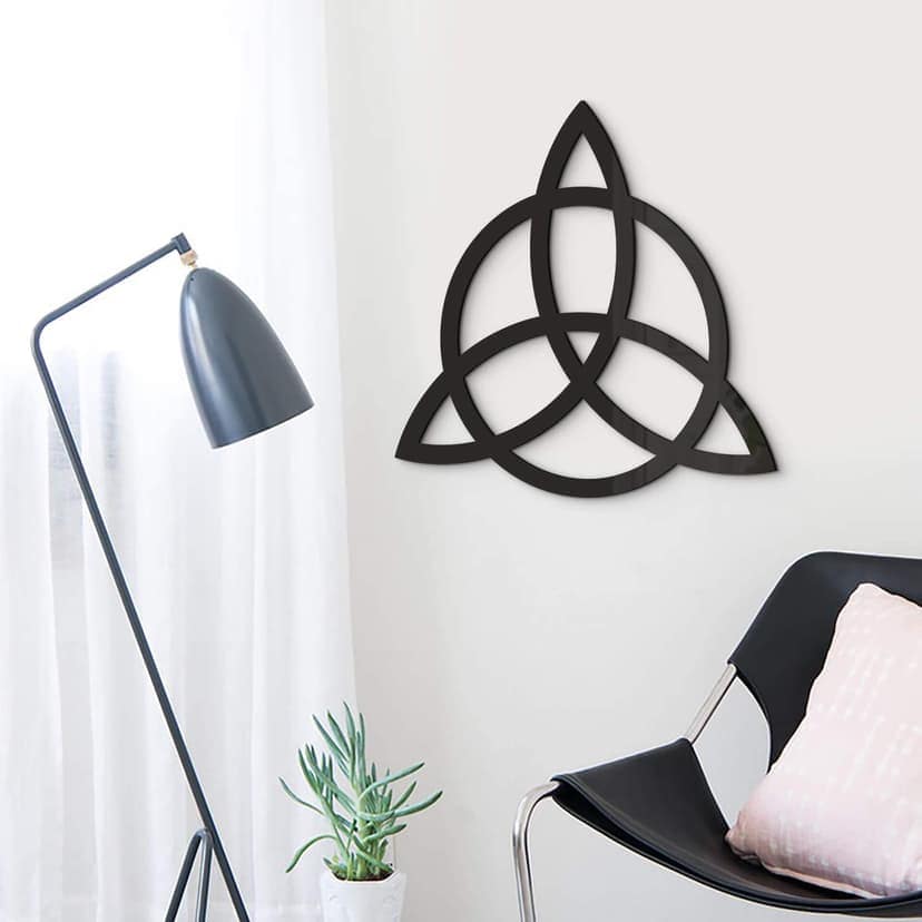 Decoro in acrilico - Triquetra