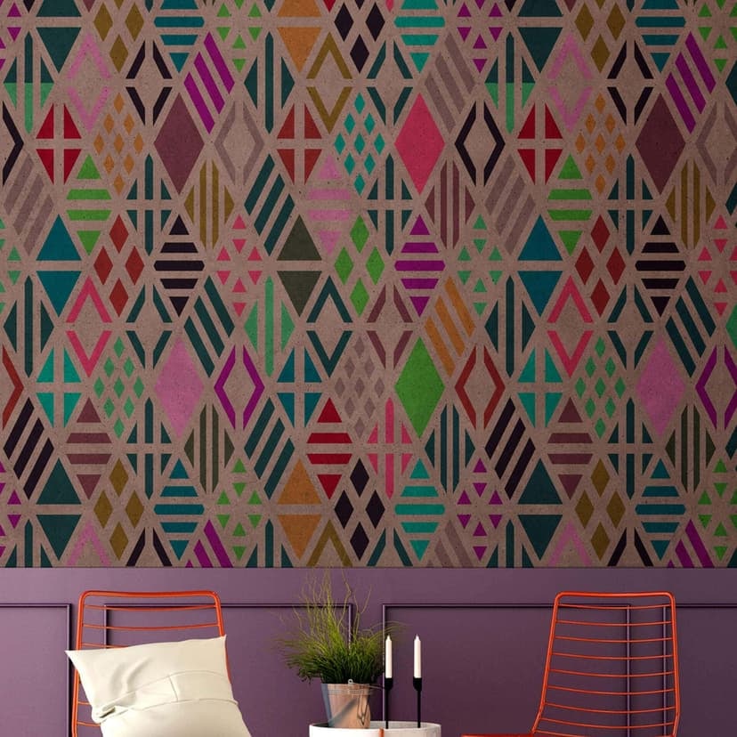 Livingwalls Fotomurale Walls by Patel geometrical 1