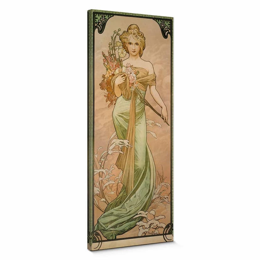 Mucha - Stagioni - primavera