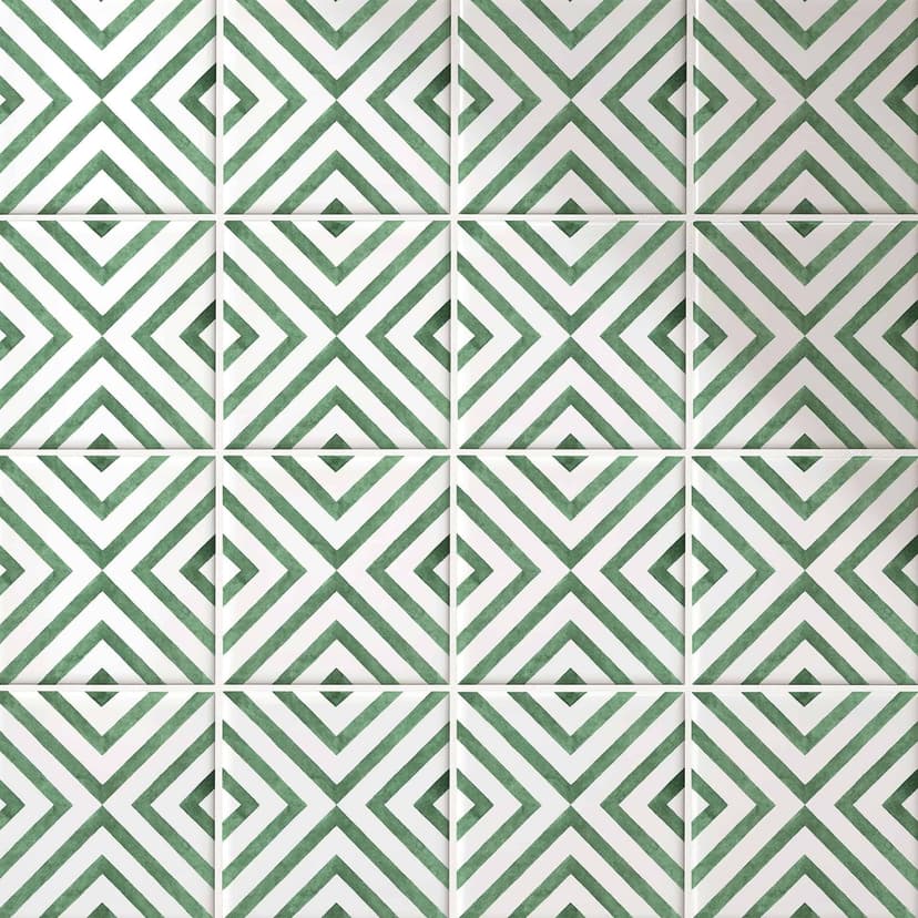 Adesivi piastrelle Diagonale - Set di 12 pz.