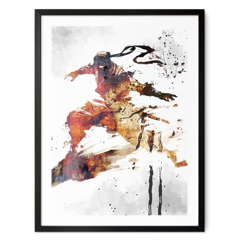 Poster Ninja volante - Kulik