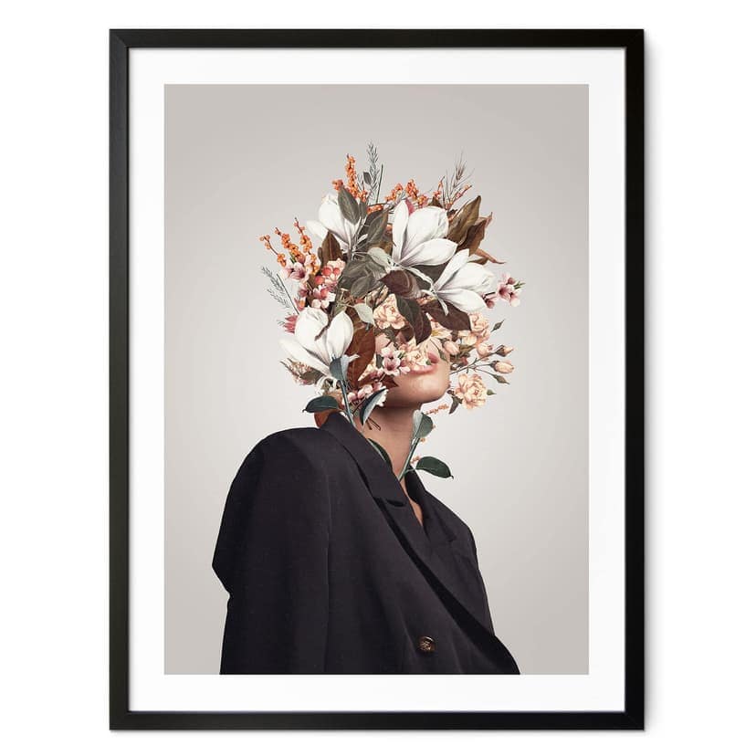 Poster Fiori femminili - Moth