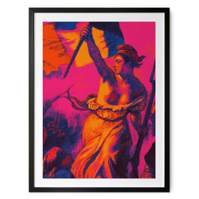 Poster dei combattenti per la libertà in Pop Art - Treechild