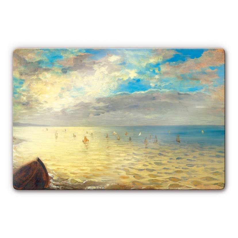 Stampa su vetro - Delacroix - Il mare