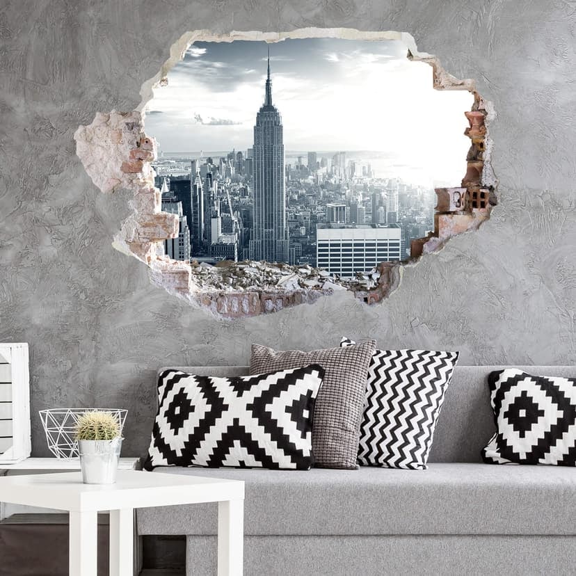 adesivo murale 3D sull'Empire State Building