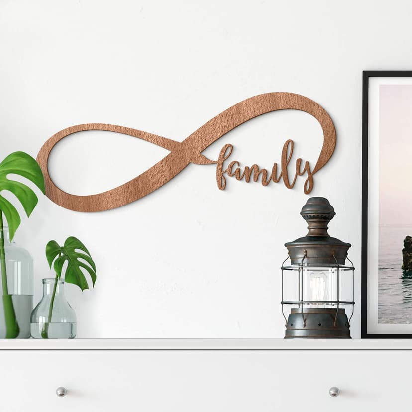 Decorazioni in mogano - Famiglia per sempre