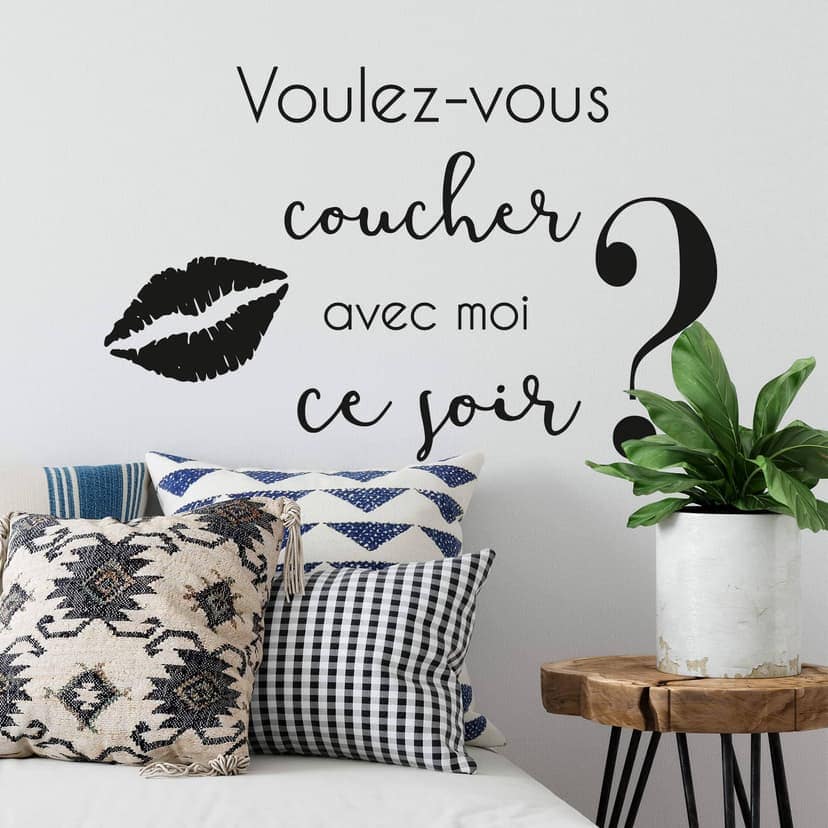 Adesivo - Voulez-vous coucher avec moi?
