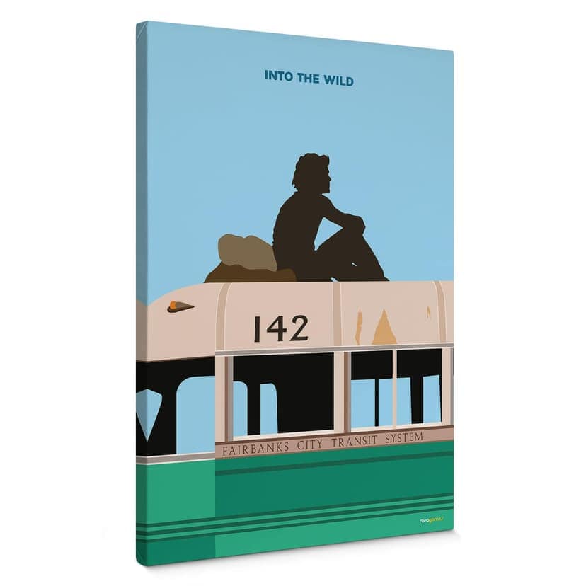 Stampa su tela Ispirato al film "Into the Wild" - Gomes