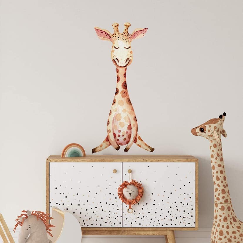 Adesivo murale - Kvilis - Baby giraffa