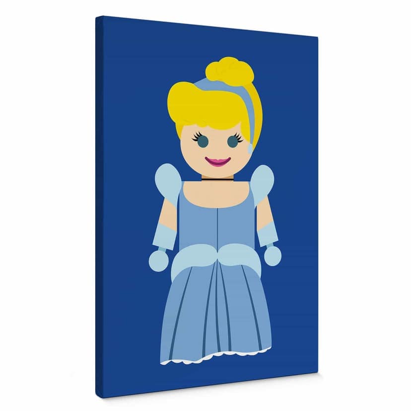 Stampa su tela Gomes - Cenerentola