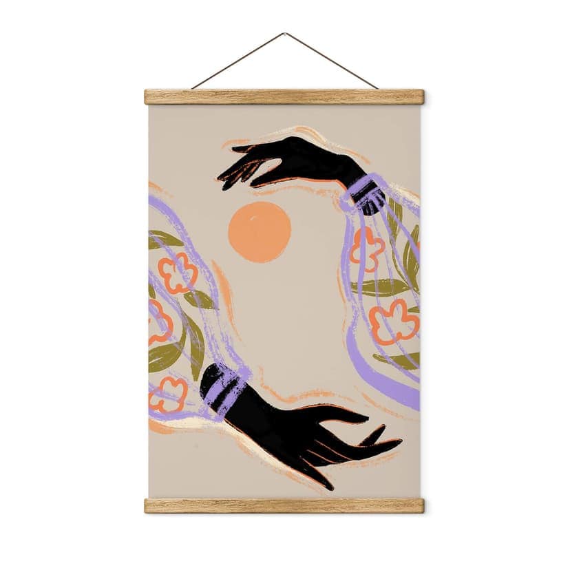 Poster tessile Arty Guava - Hugging the Sun