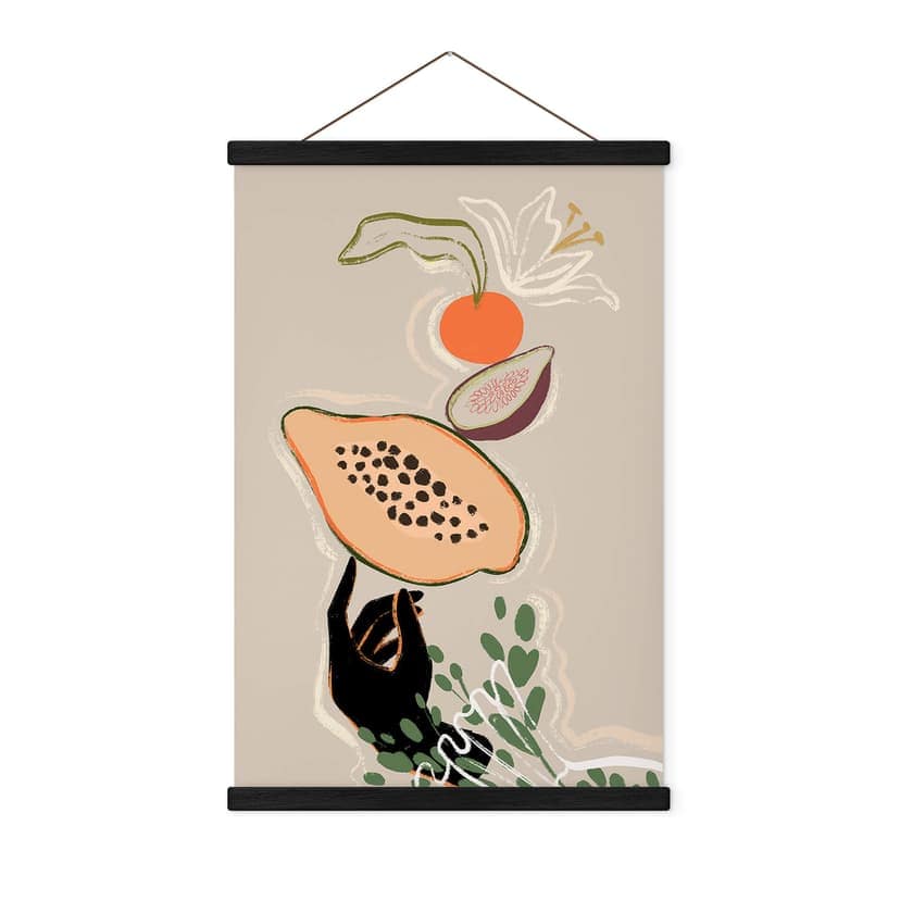 Poster tessile Arty Guava - Papaya Balance