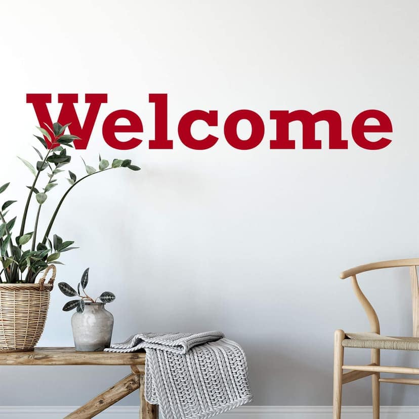 Adesivo murale - Welcome 2