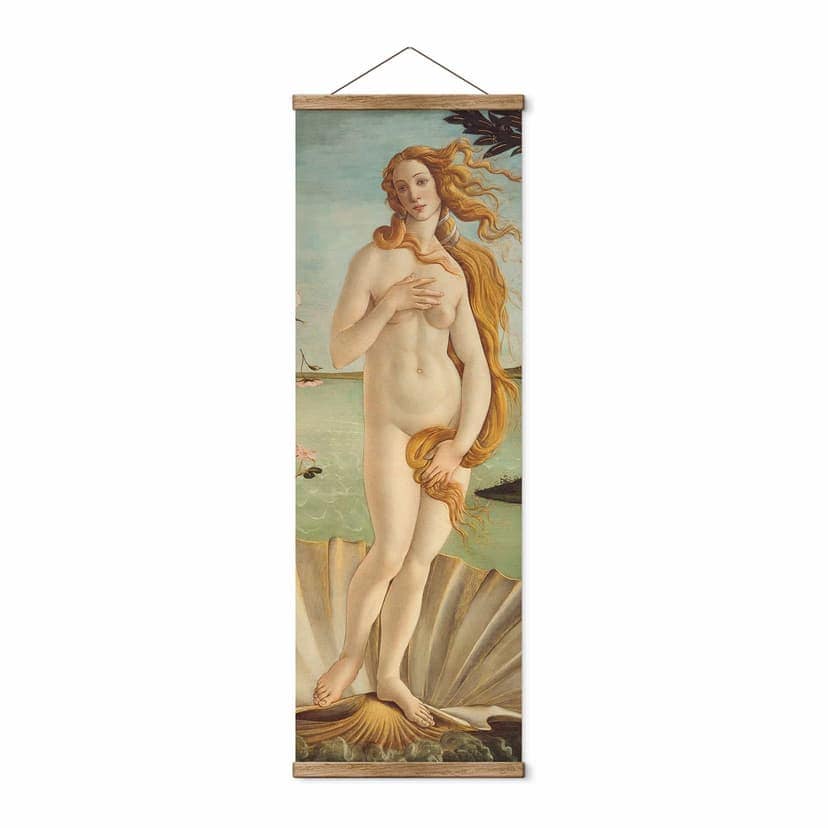 Stampe su tessuto Botticelli - Nascita di Venere - Panorama