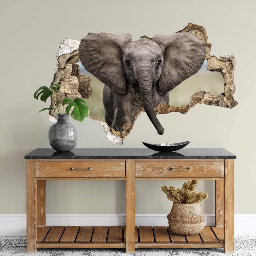 Adesivo 3D van Duijn - Baby Elefante