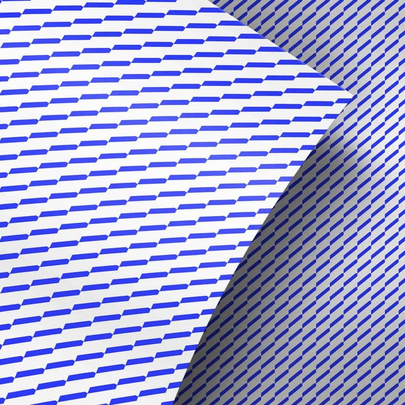 Pellicola per mobili – Strisce blu