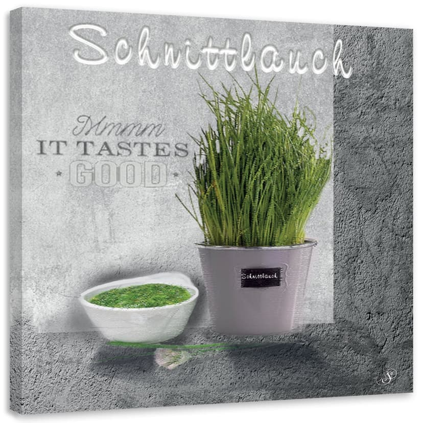 Stampe su tela, erbe aromatiche per la cucina