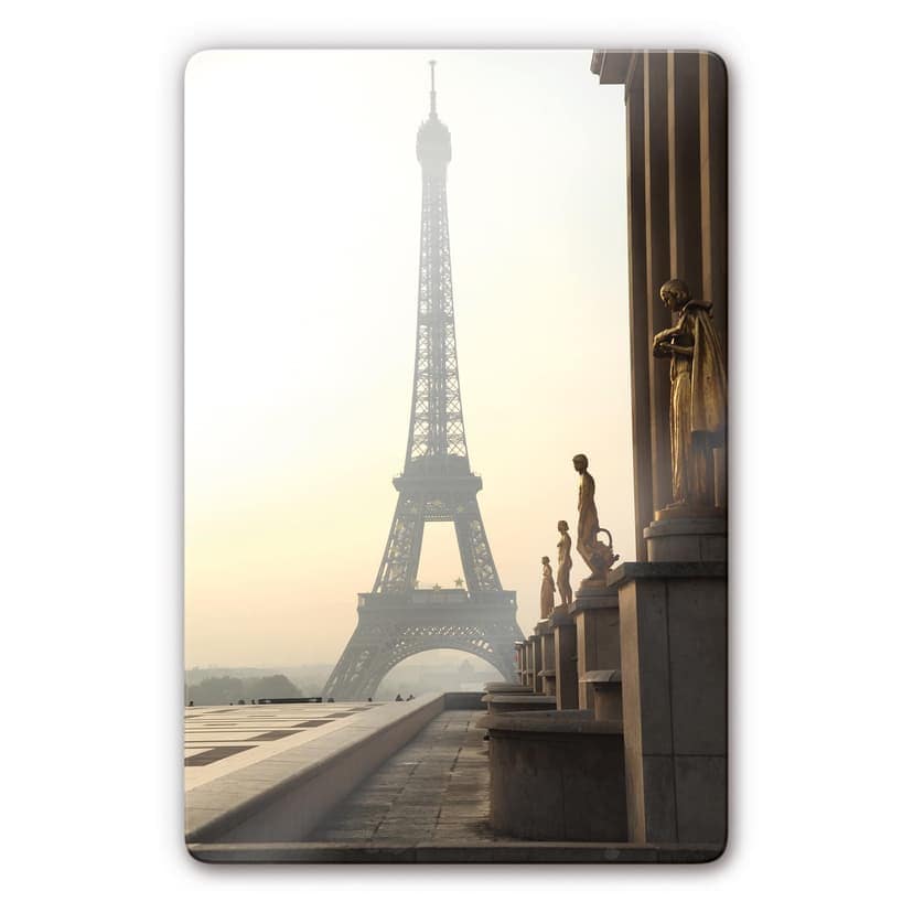 Stampa su vetro - Buongiorno Parigi (Bonjour Paris)