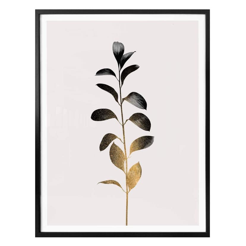 Poster Kubistika - Monochromatica
