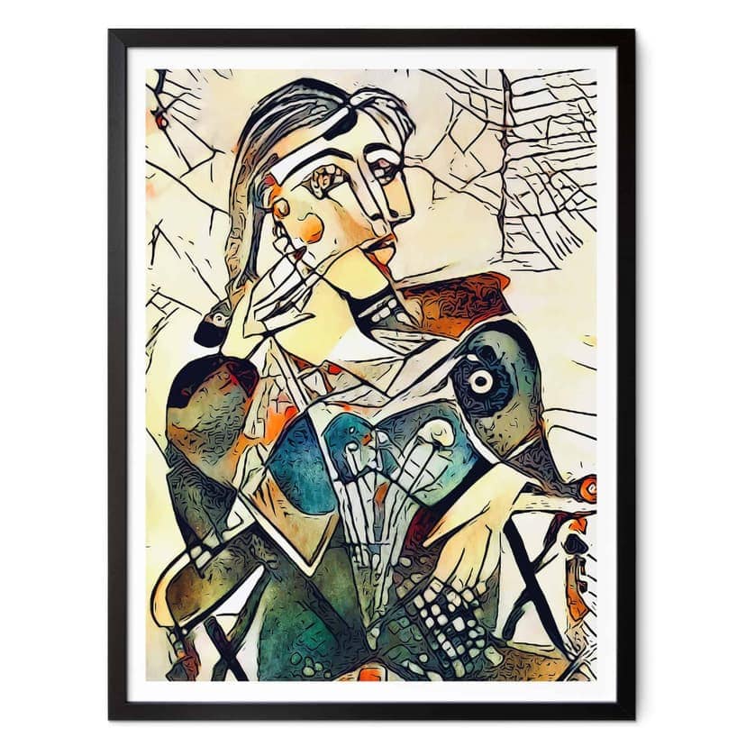 Poster Zamart - Omaggio a Picasso - Dora