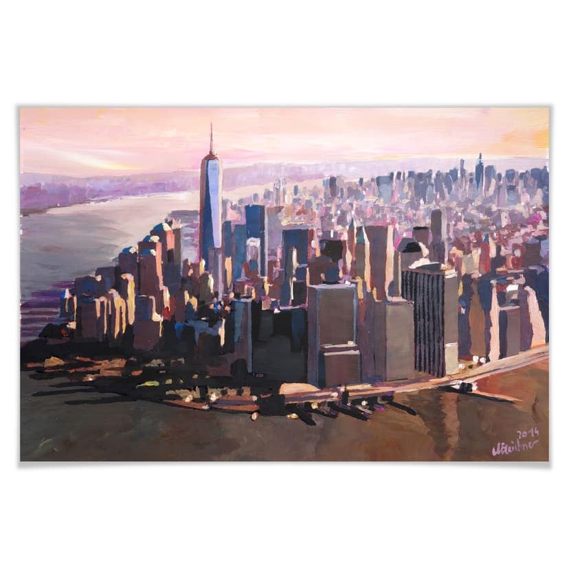 Poster Bleichner - Manhattan freedom