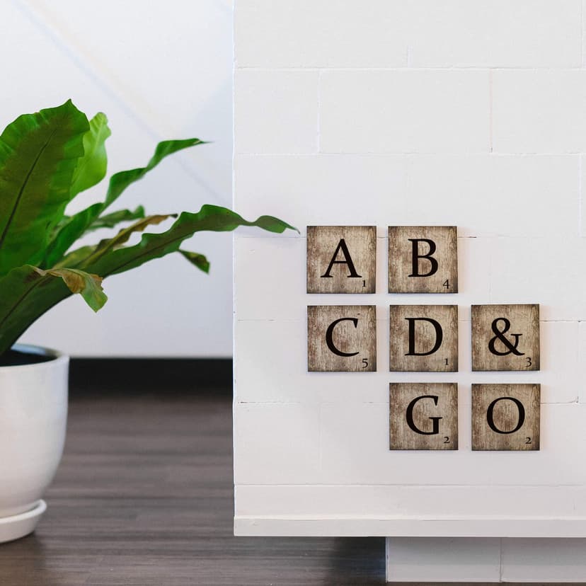 Lettere in legno – Tasselli Vintage