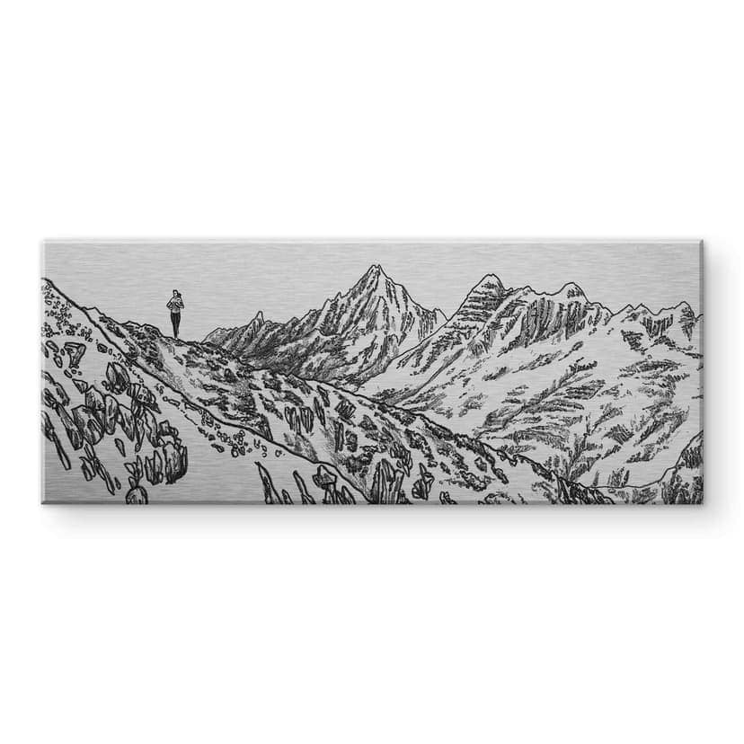 Alu-Dibond Sparshott - In montagna