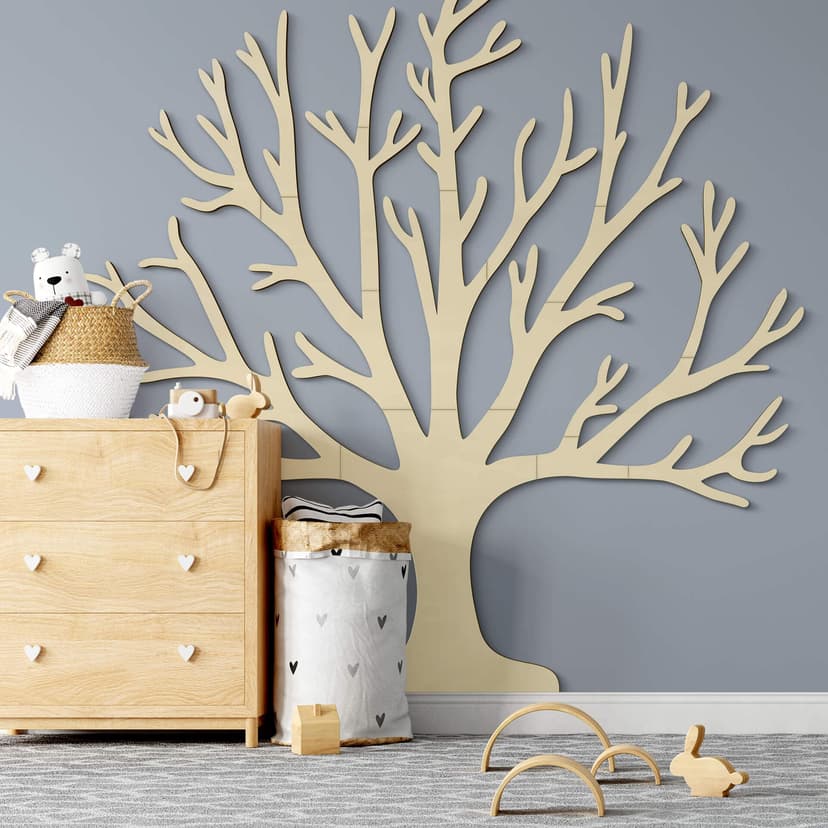 Decoro in legno - Albero della vita