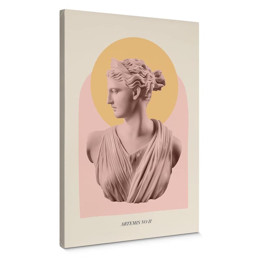Stampa su tela Statua della dea Artemide - Grace Digital Art