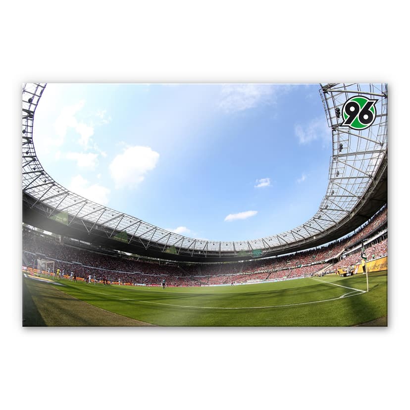 Stampa su vetro acrilico Hannover 96 - vista interna dello stadio