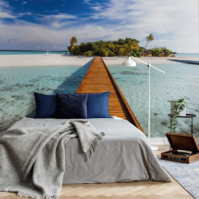 Fotomurale Colombo - Il paradiso dei mari del sud