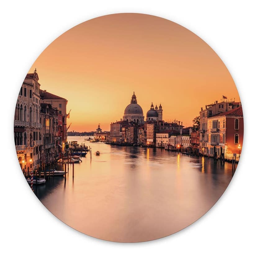 Decorazione murale in Dibond Tramonto a Venezia - Zhang