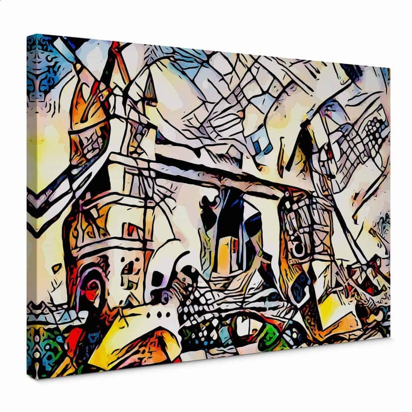Stampa su tela Zamart - Kandinsky incontra Londra