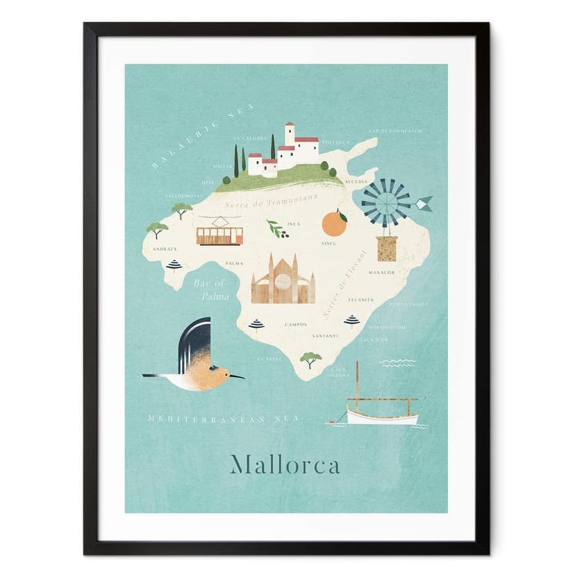 Poster Rivers - Mallorca