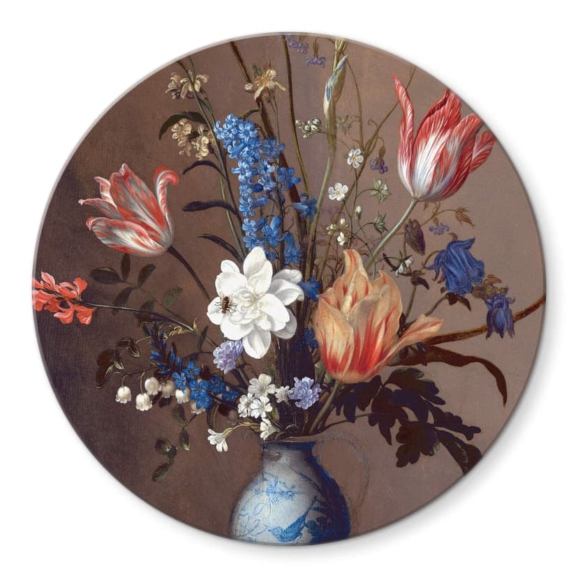 Stampa su vetro Van der Ast - Fiori