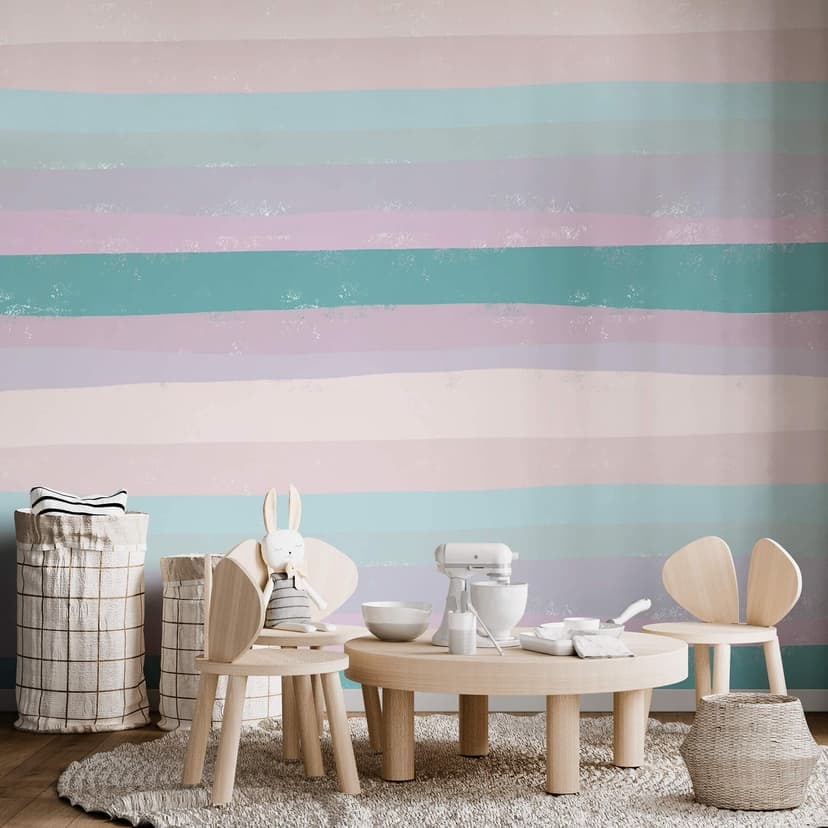 Fotomurale Uplusmestudio - Coloured Stripes