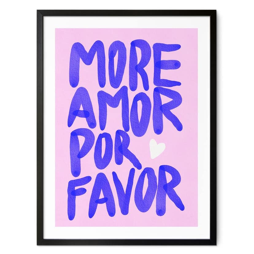 Poster More amor por favor - Bloom