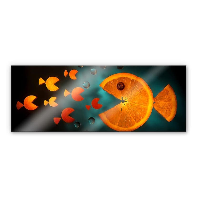 Stampa su vetro acrilico Ianeva - Carota dolce - Panorama