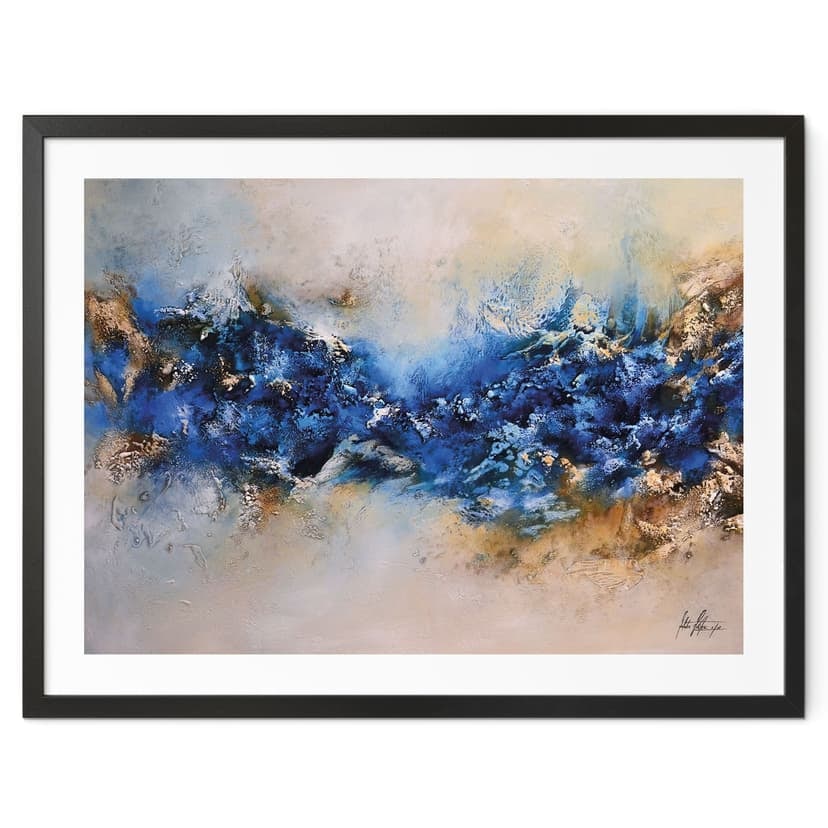 Poster interazione blu-oro - Fedrau