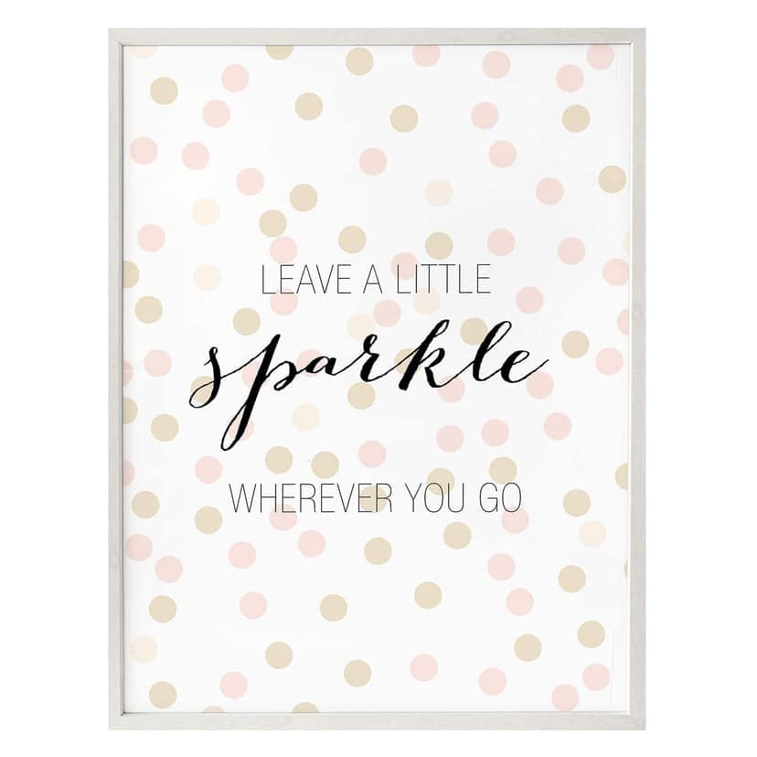 Poster Confetti & Cream - Leave a little sparkle