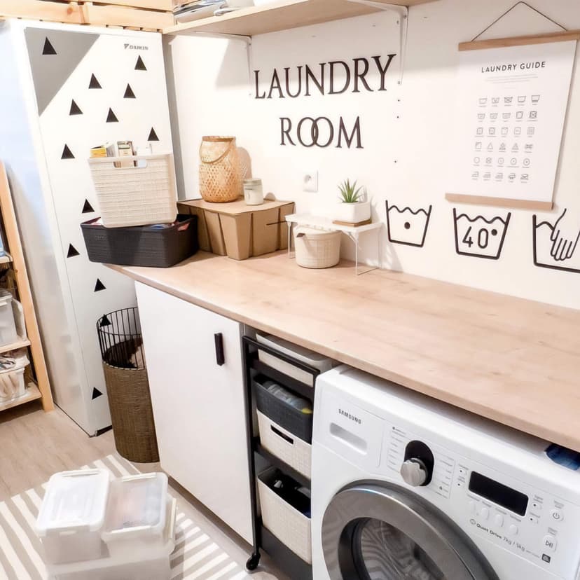 Decoro MDF Laundry Room